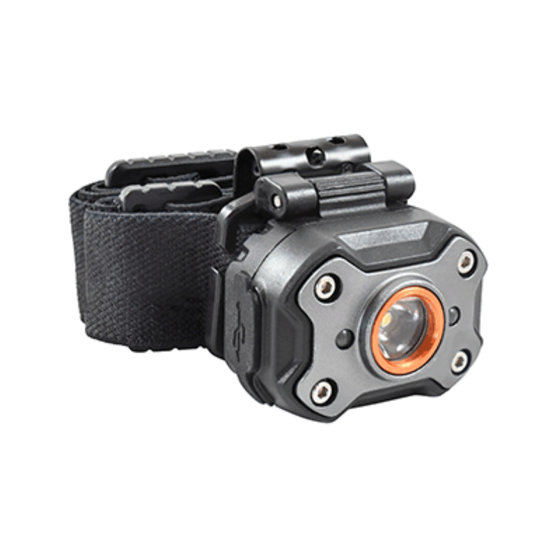 Linterna-frontal-micro-LED-turbo-recargable-8W