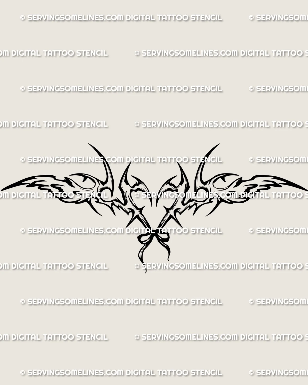 angel-wings-heart-cybersigilism-tattoo-stencil