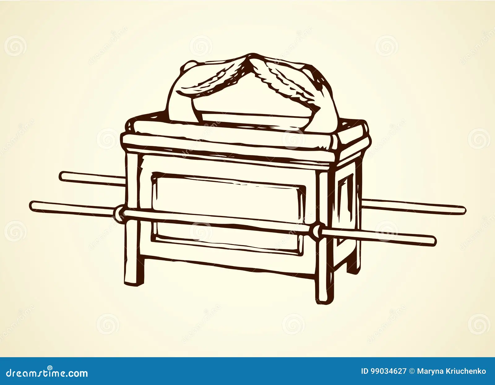 ark-covenant-vector-drawing-vintage-sanctity-outline-black-ink-hand-picture-sign-sketch-retro-art-doodle-graphic-style-pen-99034627